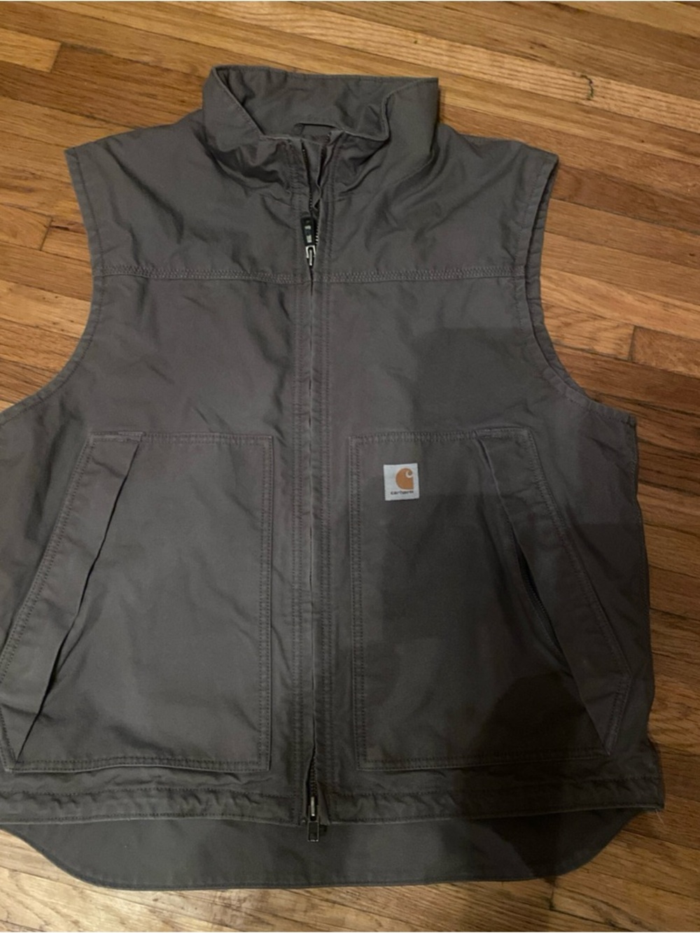 Carhartt Men's Gray Workwear Vest